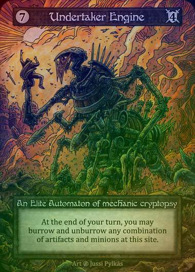 【FOIL】[Artifact] Undertaker Engine [beta-Elite]